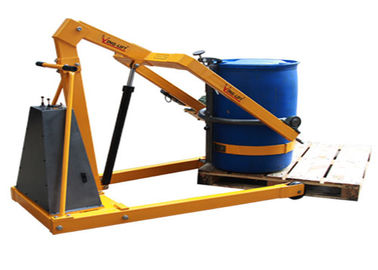 Semi - Electric Drum Transport Equipment With Hydraulic Pump Station , Drum Movers