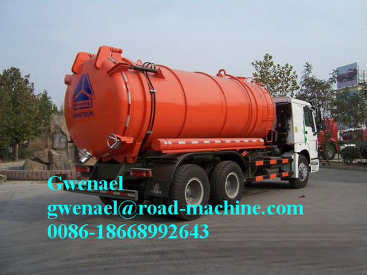4m3 - 16m3 Sewage Sewage Suction Truck Dumping System With High Pressure Italian Jurop