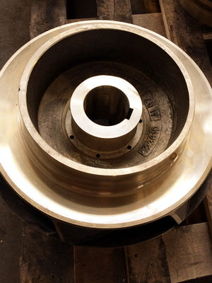 Silicon brass, tin bronze centrifugal impeller for water pump parts