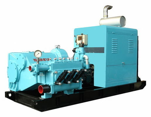 Horizontal Triplex Drilling Mud Pumps Reciprocation Diesel Engine