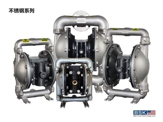 Stainless Steel Positive Displacement Pump Membrane Pumps 8.3bar